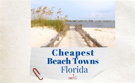 cheap beach areas in florida